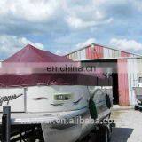 Wholesales 100 Pantone Color 18oz Pvc Tarpaulin Vinyl Coated PVC Tarps for Truck Cover thumbnail-4