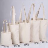 Customized Logo Tote Shopping Bag, eco-friendly Cotton Canvas Bag