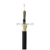 24core Double Black Sheath Fiber Optic Cable Outdoor for Aerial on Pole/tower ADSS