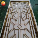 Foshan factory laser cut metal stainless steel partition screen with different designs