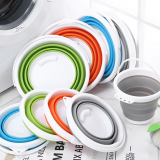 Plastic Folding Bucket Mould Portable Outdoor Folding Water Car Washing Mould Plastic Injection Mould thumbnail-2