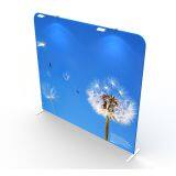 10ft Portable Backdrop Stand Trade Show Tension Fabric Display Stand Banner Backdrop Wall thumbnail-3