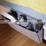 Felt Bedside Caddy Bedside Storage Pockets Organizer Hanging Holder Portable Bag ReHanging Holder Portable Bag Remote Tray Shelf thumbnail-2