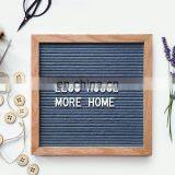 Wholesale Shabby Chic Farmhouse Rustic Frame Board Felt Letter thumbnail-1