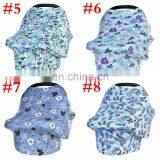 Hot Selling Printed Shopping Cart Car Seat Canopy Multi Use Breastfeeding Cover up Stroller Car Seat Baby Nursing Cover thumbnail-5