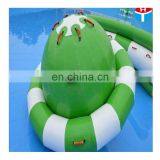 Durable PVC Inflatable Water Spinner Air Rotation Floating Water Toy Commercial Water Floating Saturn thumbnail-3