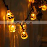 Halloween Decoration Home Yard Bar Decor Solar Pumpkin String Lights 5m Long 20leds thumbnail-1