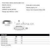 Flange Handrail Post Decorative Stainless Steel Railing Square Round Pipe Base Cover Plate thumbnail-4