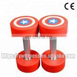 Wholesale Price Gym Equipment Power Training PU Dumbbell thumbnail-3
