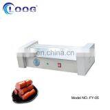 Chinese Hotdog Roller Stainless Steel Commercial 5 Sticks Hot Dog Sausage Grill Machine thumbnail-4