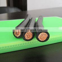1/0 2/0 3/0 4/0 AWG Copper Conductor Rubber Cable Insulated Flexible Welding Cable GB5013-97 thumbnail-2