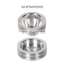CNC Machined Aluminum Billet SBC Water Pump Pulley thumbnail-3