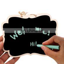 Wholesale Creative Wooden Double Side Blackboard Can Be Hung Message Board Children Creative Gift thumbnail-5