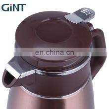 GiNT 1.3L High Quality Stainless Steel Outer Glass Inner Coffee Pots With Handgrip and Lid thumbnail-4