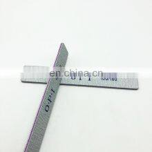Professional High Quality Nail Files Rectangular Shape Custom Logo 80/80 100/100 100/180 Grit Zebra Double Side Nail File thumbnail-2