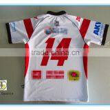 Good Quality Custom Sublimation Rugby Jersey thumbnail-2