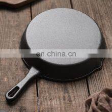 Meat Cookware Super Induction Heavy Duty Healthy Egg Cast Iron Non Stick Frying Pan thumbnail-3