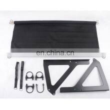 4x4 Black Rear Cargo Cover for Jeep Wrangler JK JL Auto Accessories 4 Doors Trunk Cover