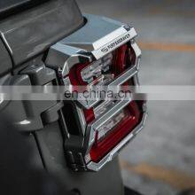 High Quailty Sliver Taillight Cover for Jeep Wrangler JK 07+ Accessories Rear Lamp Cover for Jeep From Maiker thumbnail-2