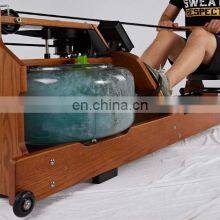 Gym Equipment Water Rowing Machine Water Rower Wood Water Rower Rowing Club thumbnail-2