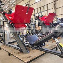 Plate Loaded Hack Squat Machine Gym Fitness Equipment MND PL56 Commercial Sport Equipment 45 Degree Linear Leg Press Machine thumbnail-4