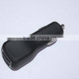 3.1Amp 3100mA Output Dual 2nd USB Vehicle Auto Car Charger With Black Painting Rubberized Finished thumbnail-3