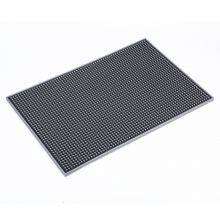 Solid no Logo PVC Rubber Beer Bar Mat Eco Water Proof PVC Drinking Bar Rail Mat Silicone Bar Mat Spill Bar Mat thumbnail-3