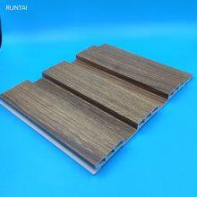 Easy Install Eco Wood Laminate Decorative Wall Cladding WPC Panels 195-12mm thumbnail-4