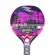 Arronax 3K Full Carbon Fiber Rough Surface Beach Tennis Racket With Cover Bag Presente in Stock for Men Women thumbnail-2