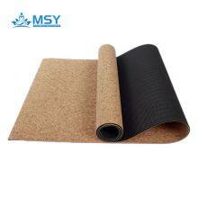 Eco-Friendly Cork Yoga Mat With Moisture-Wicking Properties thumbnail-4