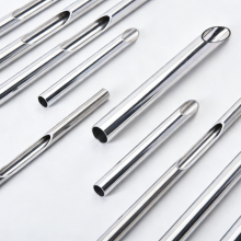 Tubo de aço inoxidável grau EP eletropolido de ultra alta pureza para a indústria de semicondutores thumbnail-5