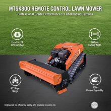 Vigorun 420CC Gasoline Engine Industrial Cordless Remote Control Flail Mower Strong Power Petrol Engine thumbnail-1