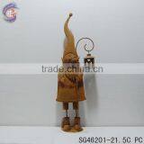 Rust Metal Garden Gnomes for Decor thumbnail-5