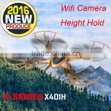 2016 newest MJX X401H WIFI FPV Real-time c Air Pressure High Headless APP phone control