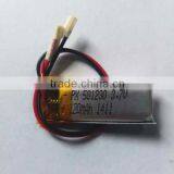 Li-Polymer 501230 Battery 3.7V 120mAh
