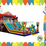 0.55mm High Quality Pvc Kids Inflatable Fun City Inflatable Game Zone