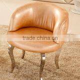 Cheap PU Leather With Metal Leg Dining Room Chair thumbnail-5