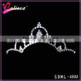 Luxury Diamond Bridal Tiara,crystal Wedding Tiaras,factory Wholesale Tiara thumbnail-2