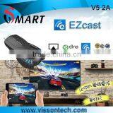 Visson smart ezcast V52A smart tv stick support DLNA Miracast better than android tv box vsmart display ezcast V5ii