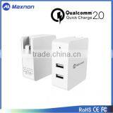 Maxnon Qualcomm Quick Charge 2.0 Wall Travel Charger 22.5W EU US Standard Plug thumbnail-5