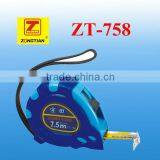 Two Brake Stop Rubber Cover Steel Measuring Tape