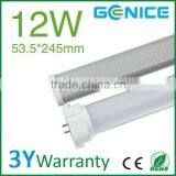 100-240V AC LED Chips Tube Light Gy10q Led pl Lamp 12W