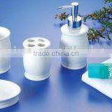 Ceramic bathroom set for women porcelain bathroom accessories set