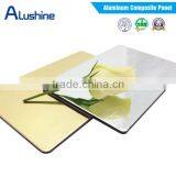 Building Materials Mirror Aluminum Composite Panel 3mm 4mm