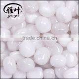 Highly Polished White Jade Natural Gemstones Cobble&Pebbles Stones for Sale