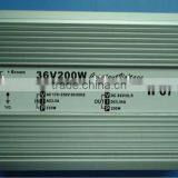 Waterproof Constant Voltage LED Driver 200W