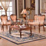 European New Design Wooden Chair Frame 2 Seat Rest Recliner Chair thumbnail-6