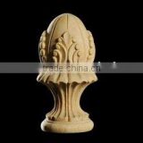 wood finials,wood curtain rod finial,wood carved finials