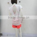 Leisure Simple Behind the Small Sexy With Refreshingly Loving Heart Shorts Pajamas Women thumbnail-5