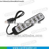 7 Ports HI-Speed USB2.0 HUB With USB Cable,cheap Electronic Gadgets